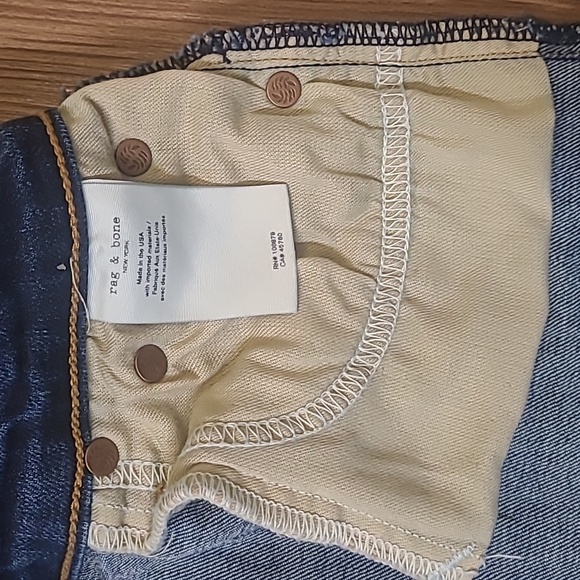 Rag & Bone Dark Blue Ankle Jeans - Picture 12 of 16